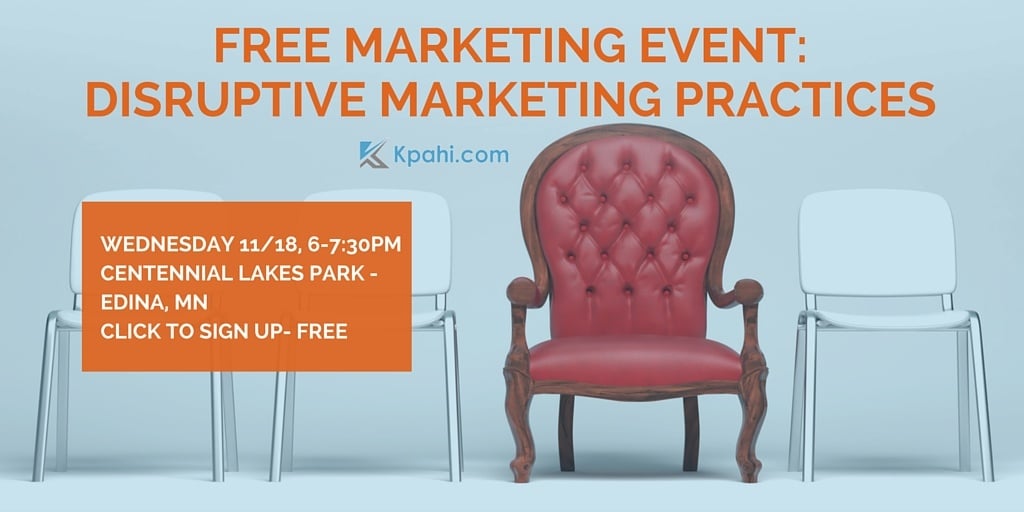 Disruptive Marketing Event
