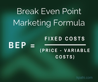Break Even Point Formula, Marketing Stats Break Even Point Formula, Marketing Stats